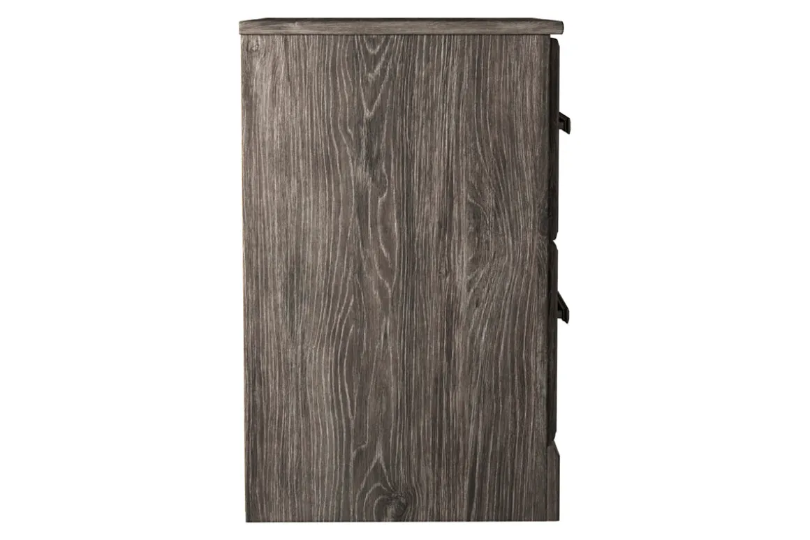 Stelsie Nightstand In Dark Charcoal