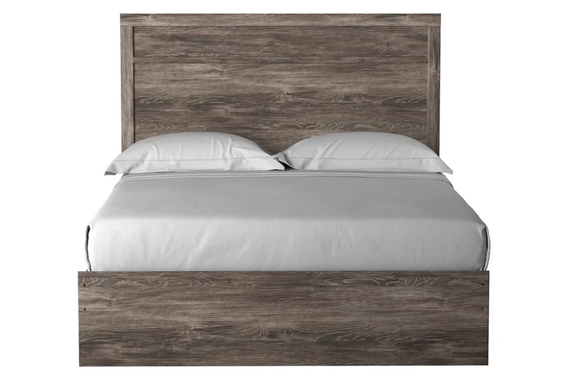 Stelsie Panel Bed In Gray, Full