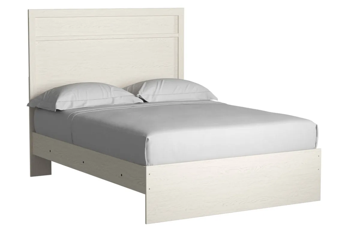 Stelsie Panel Bed In Gray, Full