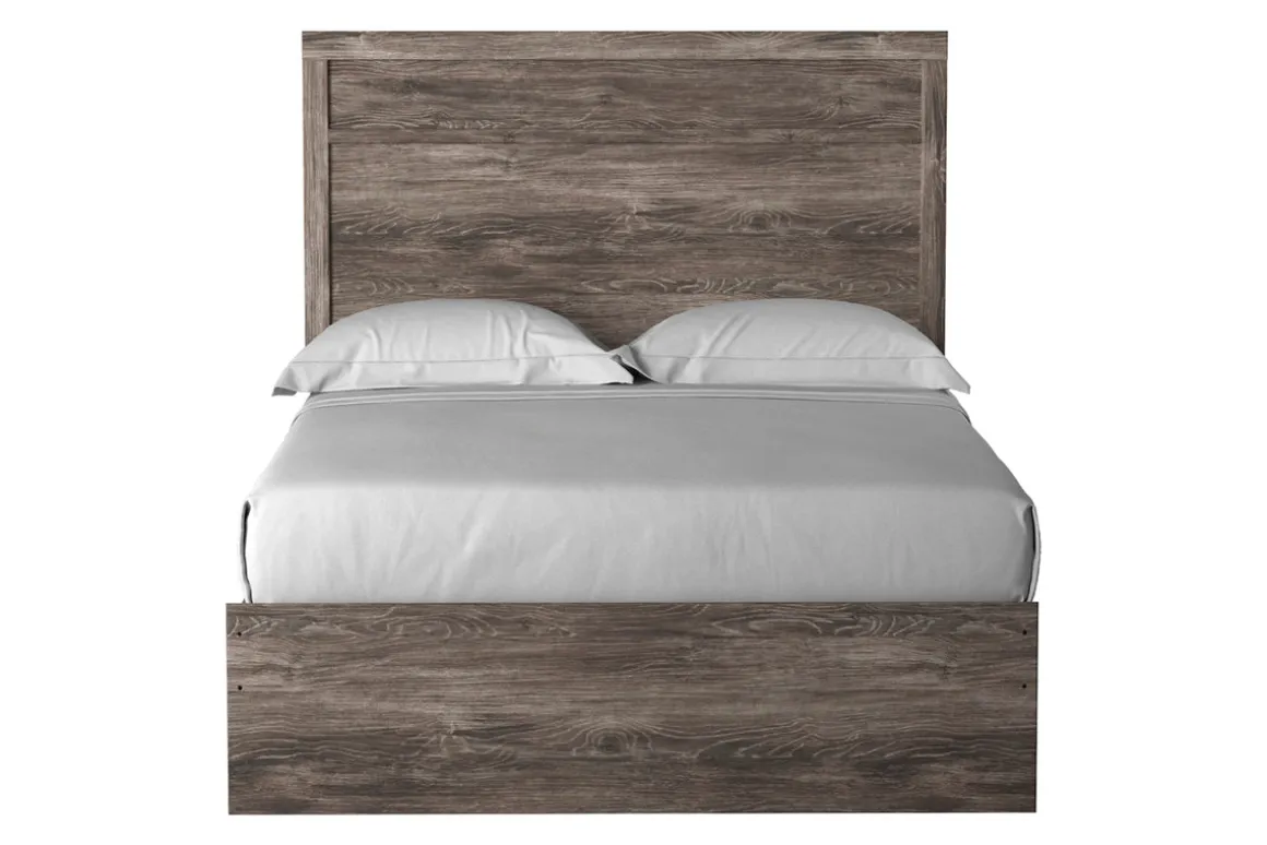 Stelsie Panel Bed In Gray, Full