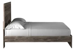 Stelsie Panel Bed In Gray, Full