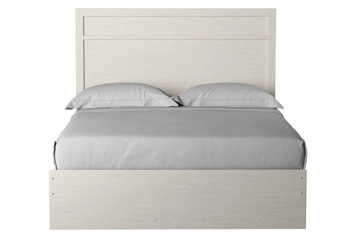 Stelsie Panel Bed In Gray, Full