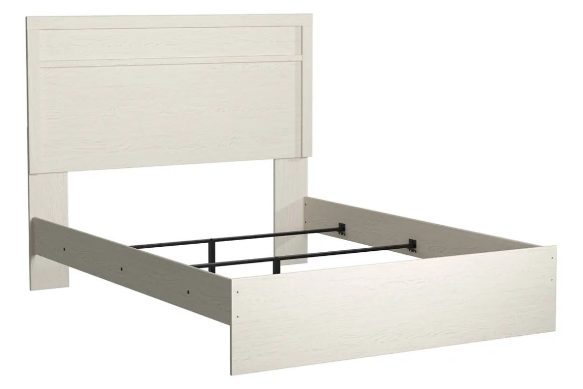 Stelsie Panel Bed In Gray, Full