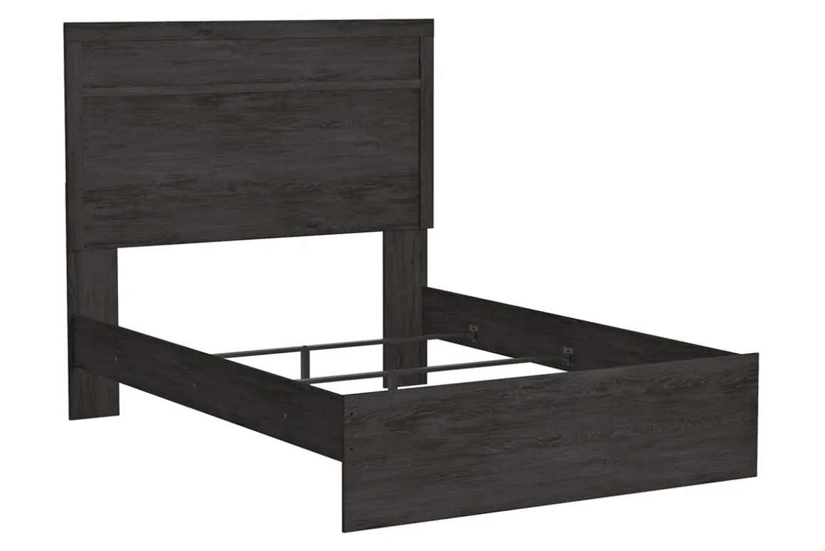 Stelsie Panel Bed In Gray, Full