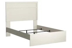 Stelsie Panel Bed In Gray, Full