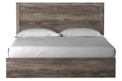 Stelsie Panel Bed In Gray, Full