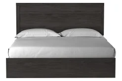 Stelsie Panel Bed In Gray, Full