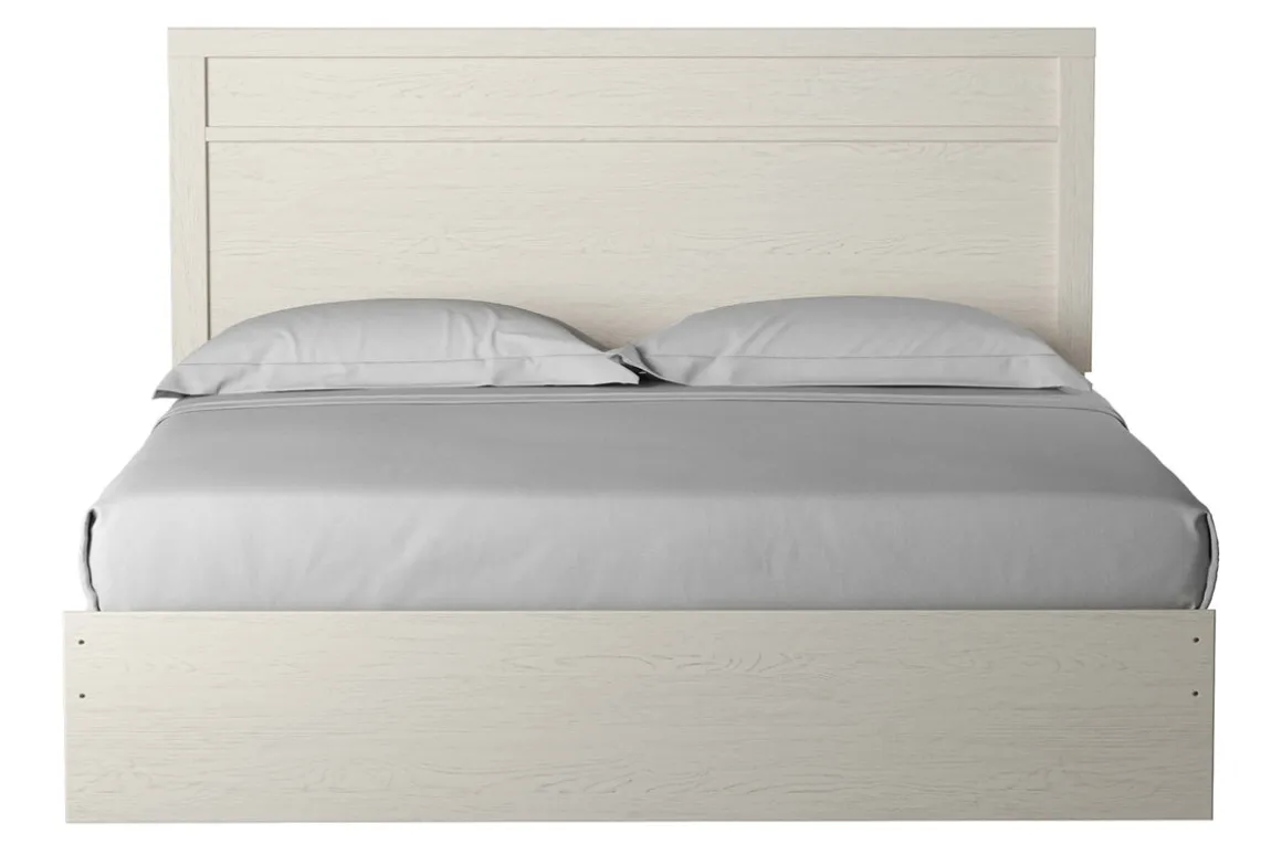 Stelsie Panel Bed In Gray, Full