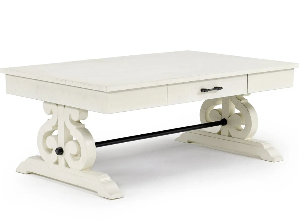 Stone Coffee Table In White