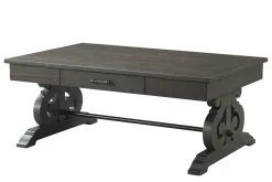 Stone Coffee Table In White