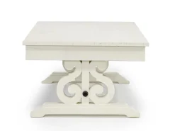 Stone Coffee Table In White