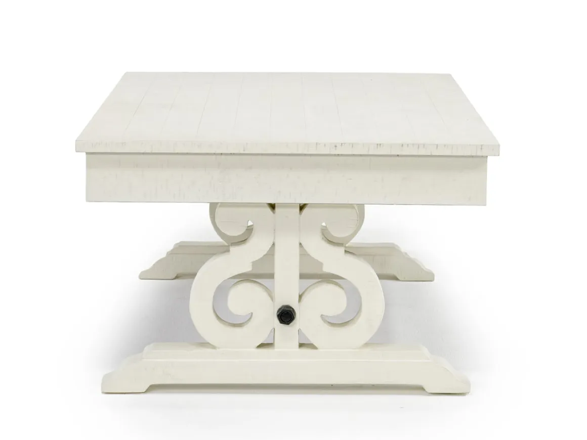 Stone Coffee Table In White