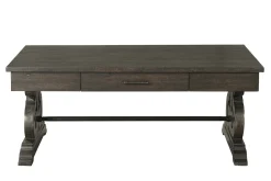 Stone Coffee Table In White