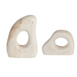 Stoneflow Sculpture, Set Of 2