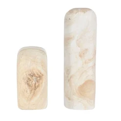 Stoneflow Sculpture, Set Of 2