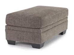 Stonemeade Ottoman In Nutmeg