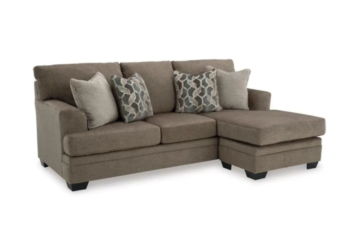 Stonemeade Reversible Sofa Chaise In Nutmeg
