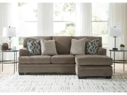 Stonemeade Reversible Sofa Chaise In Nutmeg