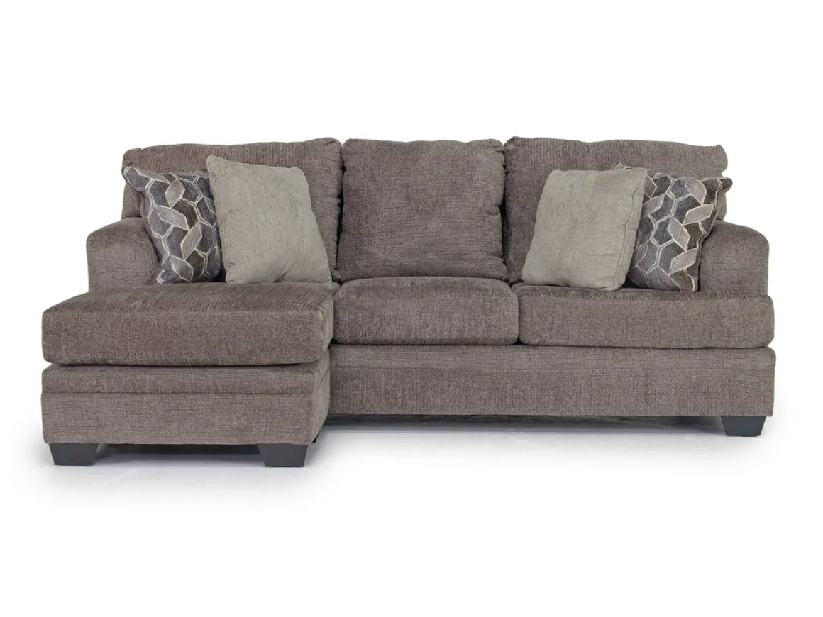 Stonemeade Reversible Sofa Chaise In Nutmeg