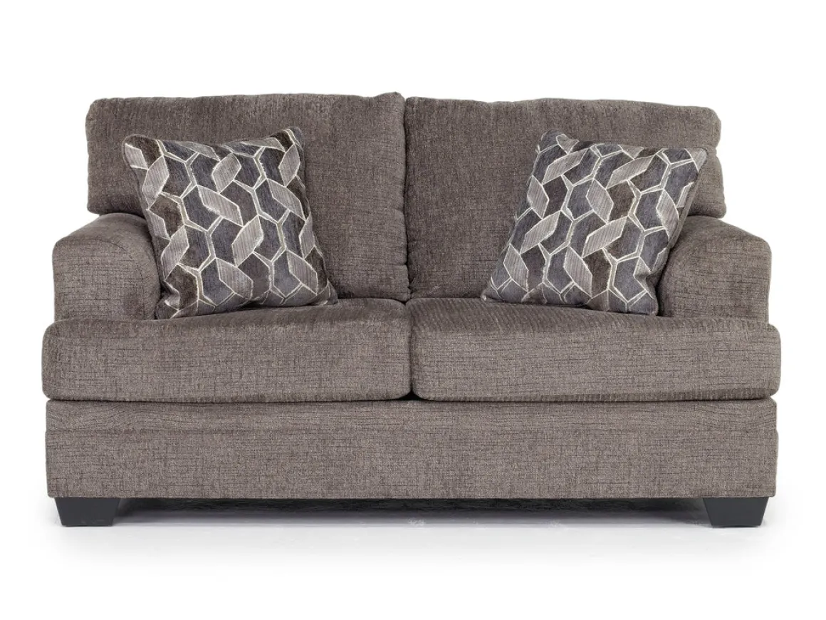 Stonemeade Sofa & Loveseat In Nutmeg