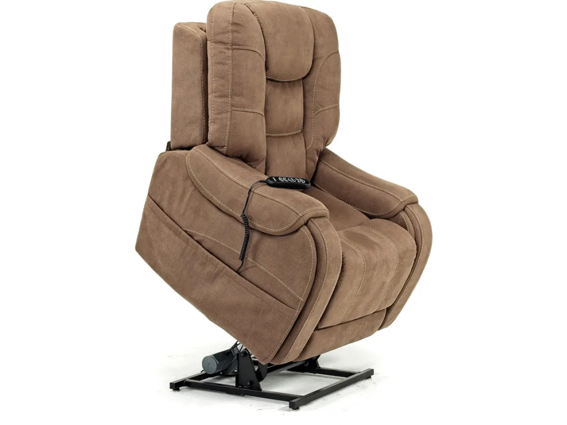 Str 3 Power Lift Chair W/ Wireless Charger In Gunmetal