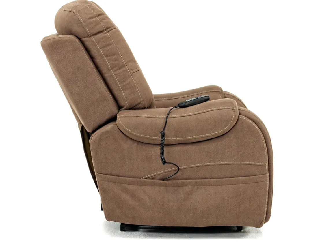 Str 3 Power Lift Chair W/ Wireless Charger In Gunmetal