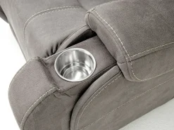 Str 3 Power Lift Chair W/ Wireless Charger In Gunmetal