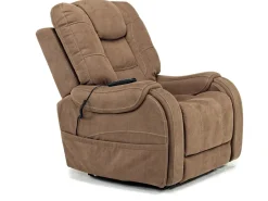 Str 3 Power Lift Chair W/ Wireless Charger In Gunmetal