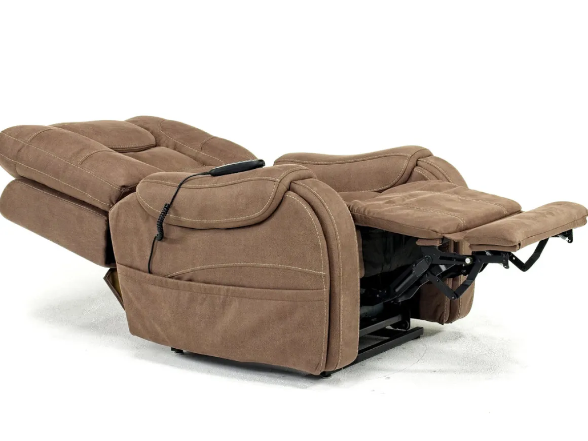 Str 3 Power Lift Chair W/ Wireless Charger In Gunmetal