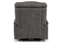 Str 3 Power Recliner W/ Wireless Charger In Gunmetal