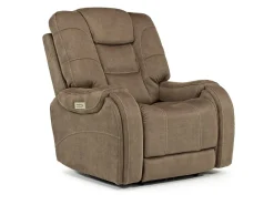 Str 3 Power Recliner W/ Wireless Charger In Gunmetal