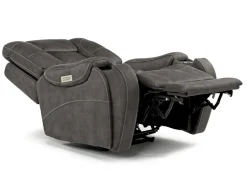 Str 3 Power Recliner W/ Wireless Charger In Gunmetal