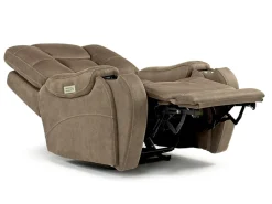 Str 3 Power Recliner W/ Wireless Charger In Gunmetal