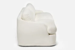 Stratus Crypton Performance Loveseat In Jennie Snow