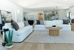 Stratus Crypton Performance Sofa & Loveseat In Jennie Snow