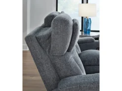 Studio Cave 2 Power Recliner In Steel