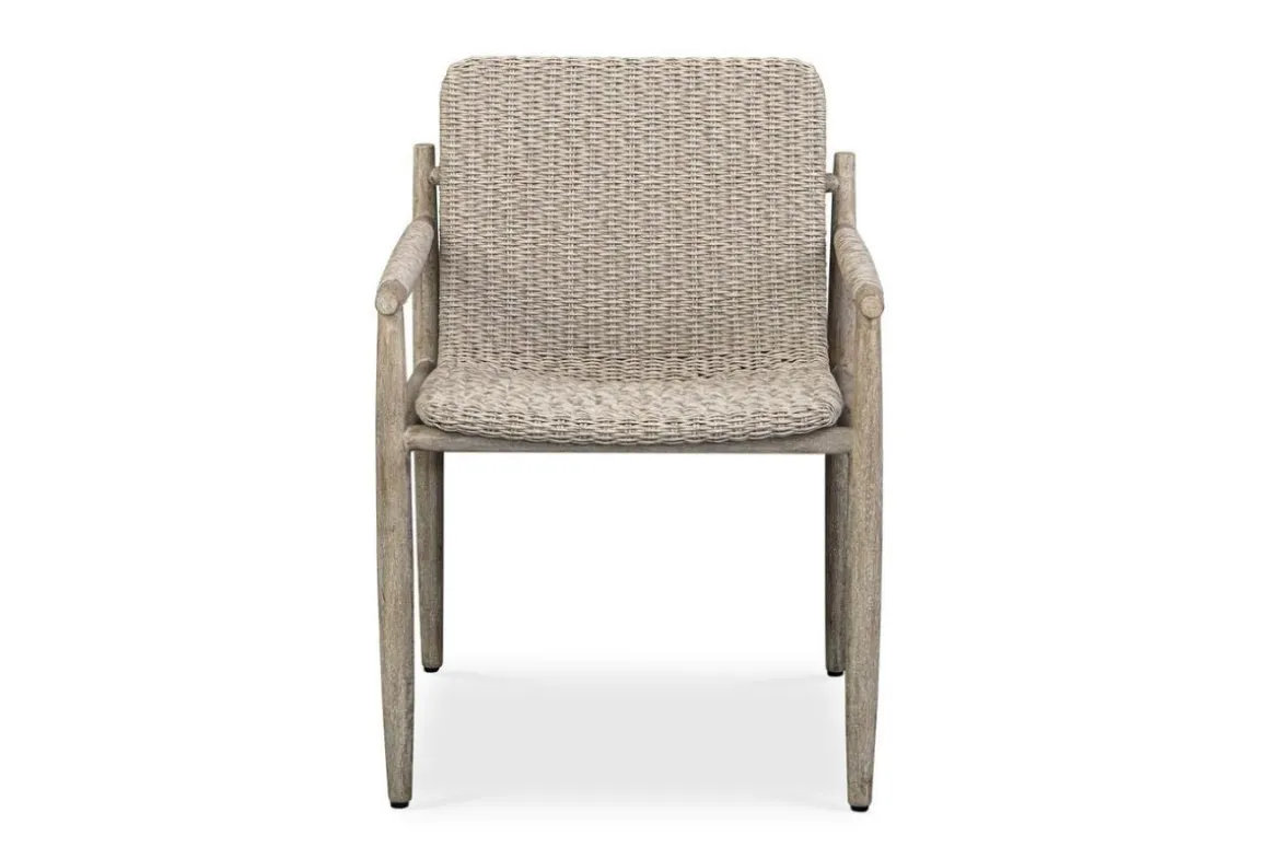 Sumba Outdoor Side Chair In Brown