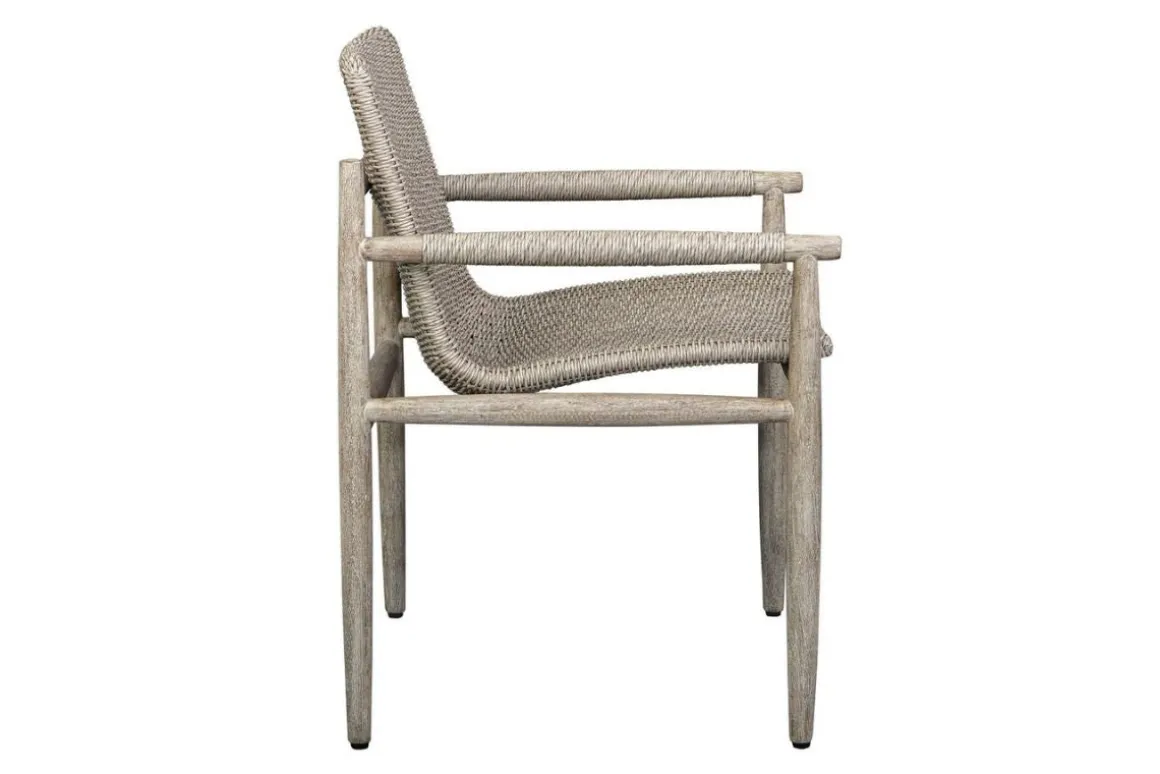 Sumba Outdoor Side Chair In Brown