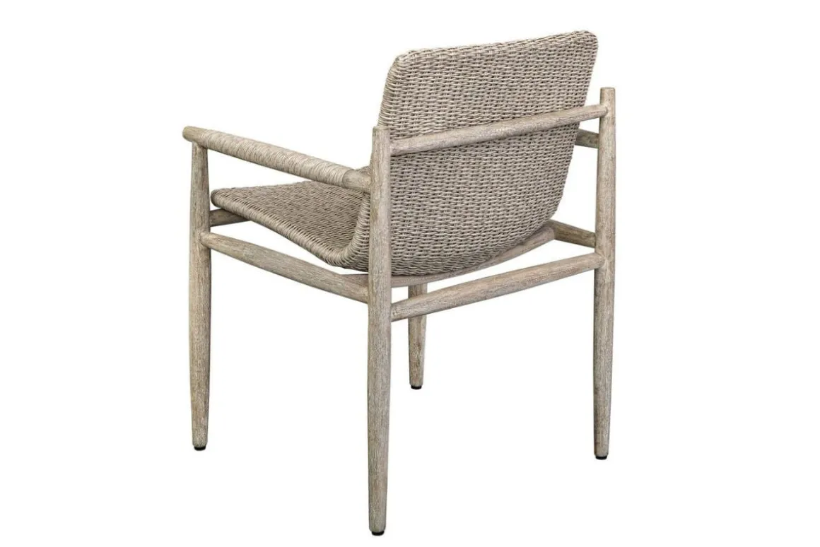 Sumba Outdoor Side Chair In Brown