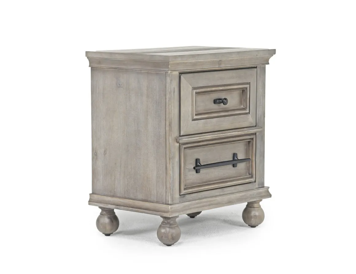 Summer House Nightstand In Fieldstone