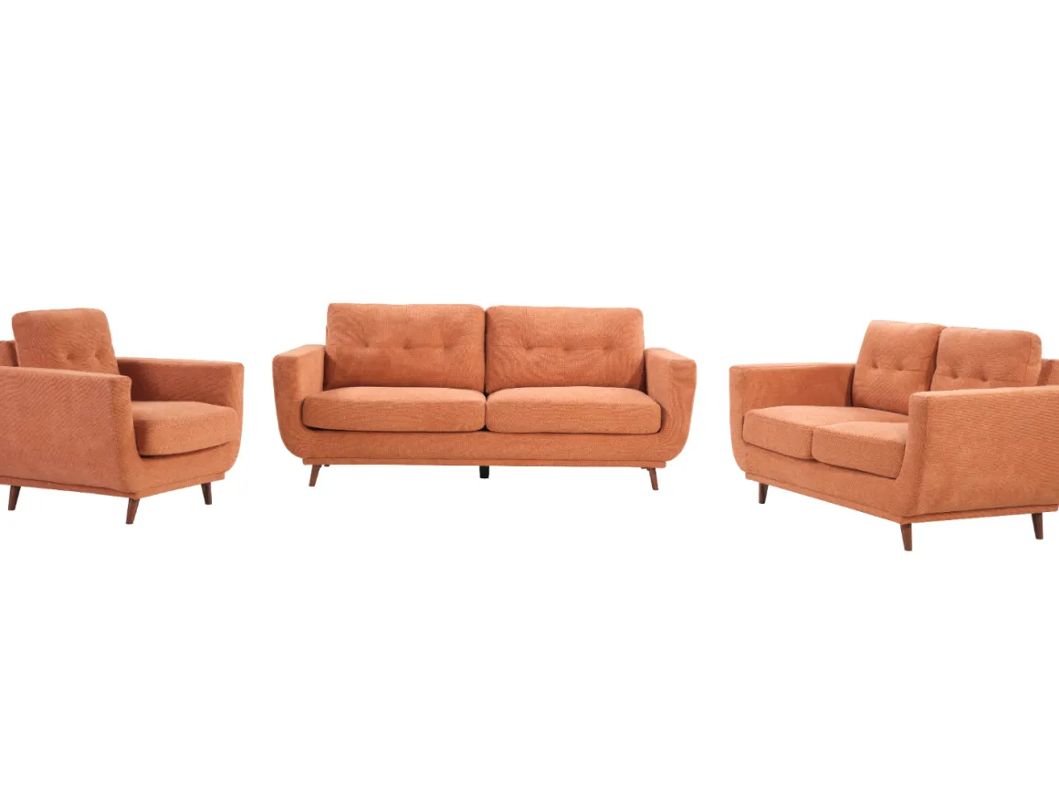 Sussex Loveseat In Orange