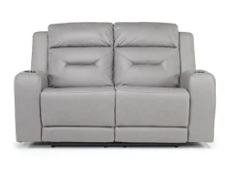 Tahoe Reclining Loveseat In Light Gray