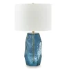 Tallow Table Lamp In Blue