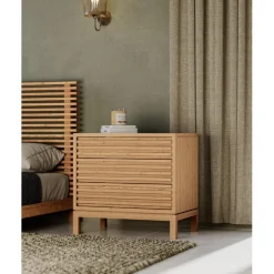 Tanner 2 Drawer Nightstand In Roux