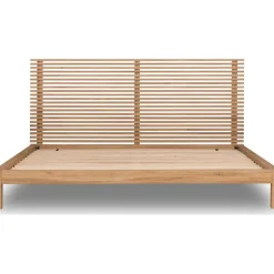 Tanner Platform Bed In Flaxen, Full