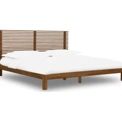 Tanner Platform Bed In Flaxen, Full