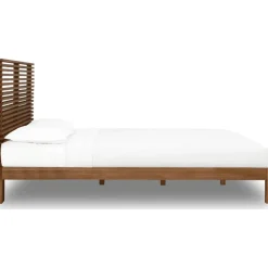 Tanner Platform Bed In Flaxen, Full