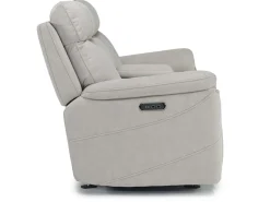 Tate 2 Power Console Loveseat In Dove