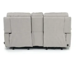 Tate 2 Power Console Loveseat In Dove