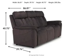 Tate Queen Sleeper Sofa In Mink